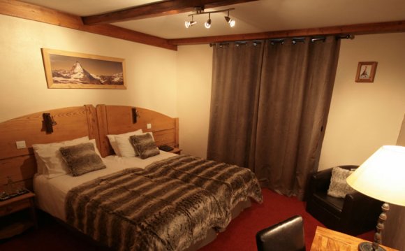 Mt Blanc Room in Hotel du Bois