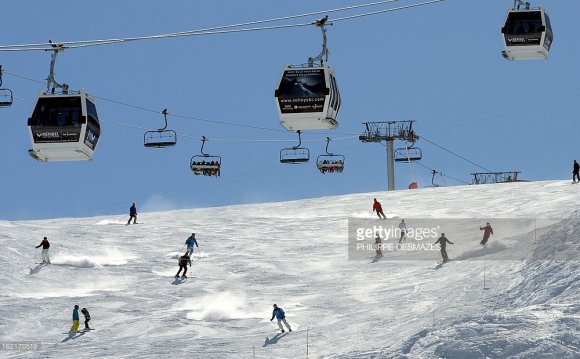 Of the French ski resort