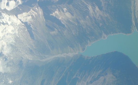 A View of the Snowy Alps