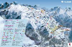 Les Deux Alpes Piste Map