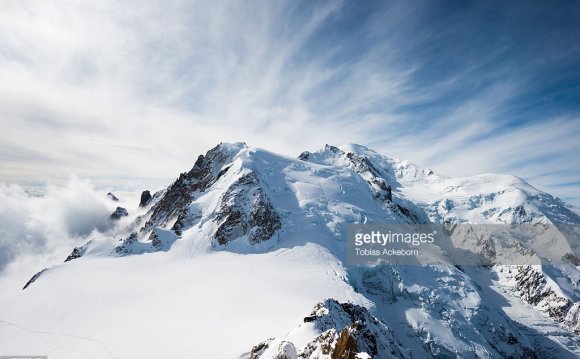 Mont Blanc in the Alps