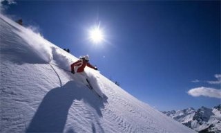 Skiing in Chamonix