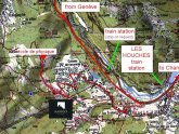 Map Les Houches