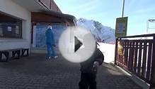 Artemii & Danila skiing Chamonix with ski instructor