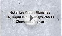 Chamonix Hotels: Value is what one gets here