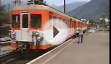 French mountain train Z 600,Mont Blanc Valley