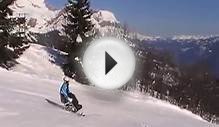 mono ski in French Alps 2013 - part 01 by Kiji