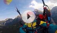 Paragliding in the Slovenian Alps